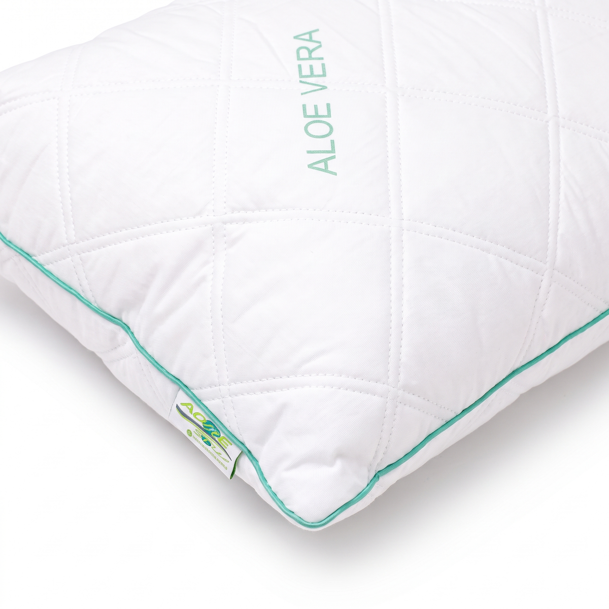 Pernă hipoalergenică cu aloe vera – detaliu